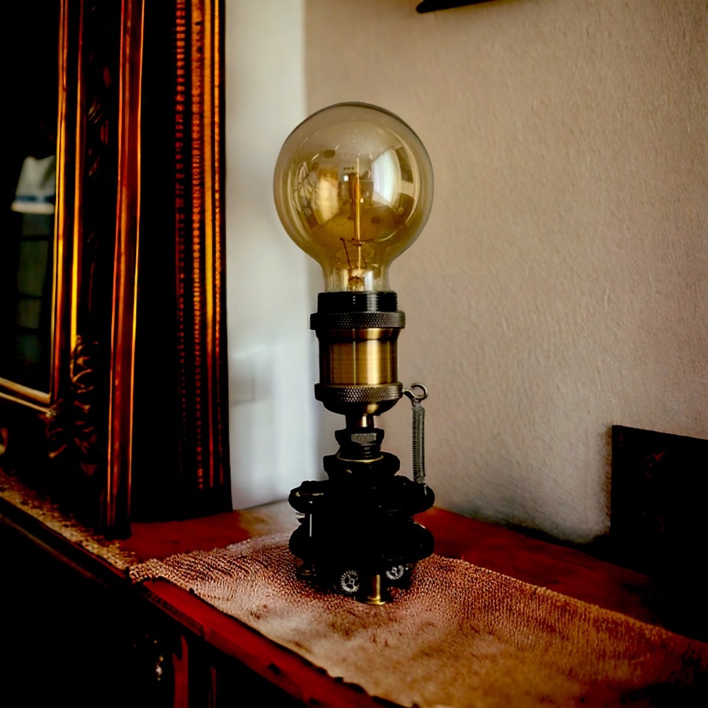 Table lamp/Bedside lamp/Farmhouse decor/Retro